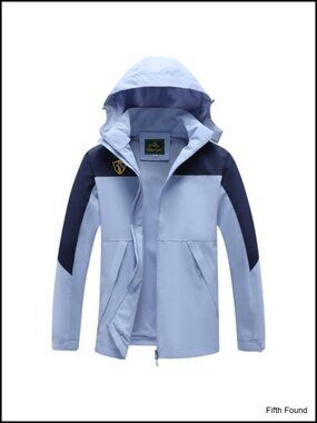 GIISAM Waterproof Lightweight Rain Jacket Packable Windbreaker with Hood